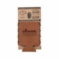 Roanoke Leather Can Sleeve Roa City