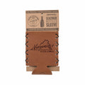 Roanoke Leather Bottle Sleeve Roa State