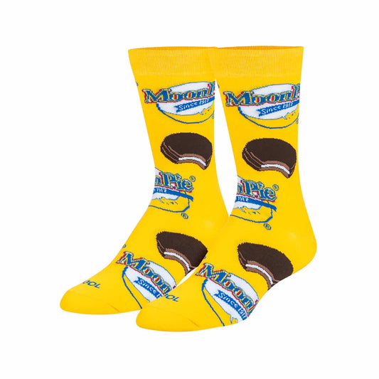 Moonpie Crew Socks Yellow