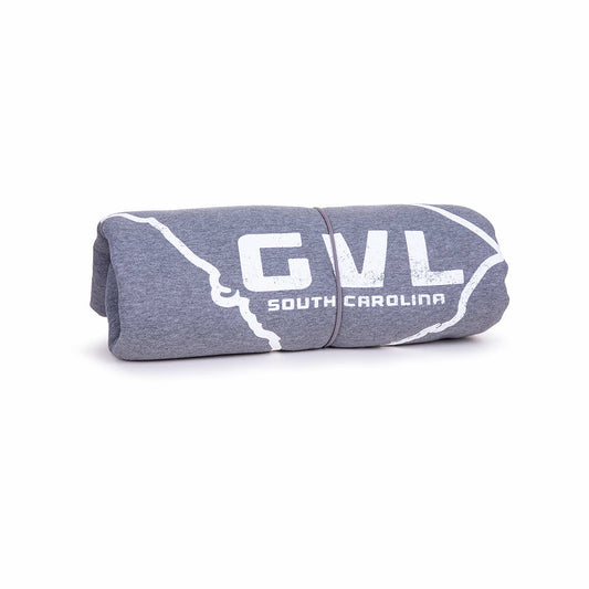 GVL South Carolina Sweatshirt Blanket Graphite