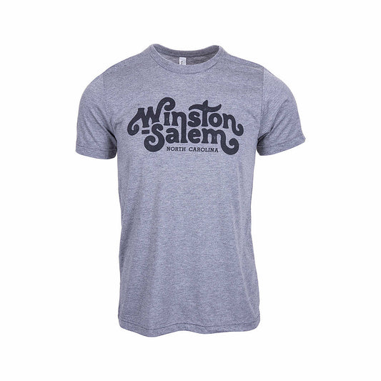 Airtype Studio Winston-Salem Stamp Short Sleeve T-Shirt Athletic Grey