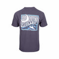 Greenville Moon Short Sleeve T-Shirt Railroad