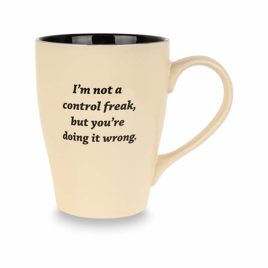 Mast General Store Control Freak Quote Mug