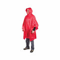 Rain Poncho Red