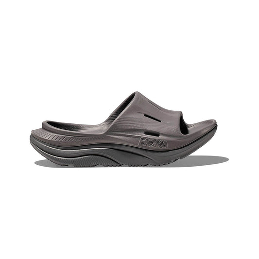 Color swatch for HOKA Ora Recovery Slide 3 Shoes in Grey Grey