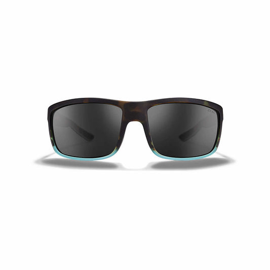 Color swatch for Zeal Optics Red Cliff Sunglasses in Tropic Fade W Grey