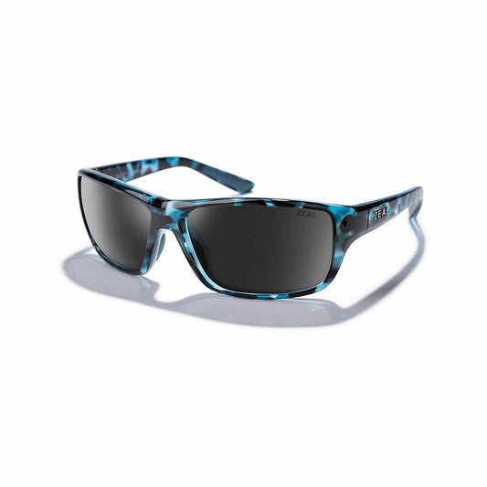 Zeal Optics Alma Sunglasses Sapphire Tort W Grey