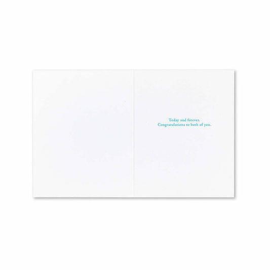Take Time To Share Wedding Card