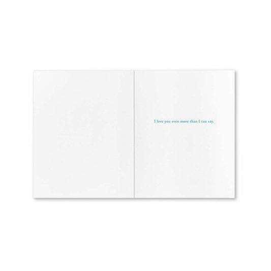 Don't Have All The Words Love Card
