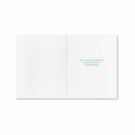 The Same Age Birthday Card