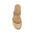 Women's Tiffani Shoes Tan Milled Burnished