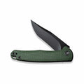 Mini Sandbar Flipper Knife Green Micarta