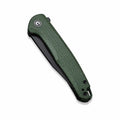 Mini Sandbar Flipper Knife Green Micarta
