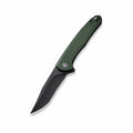 Mini Sandbar Flipper Knife Green Micarta