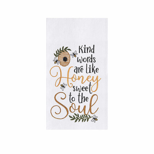 Kind Words Are Like Honey Kitchen Towel