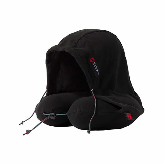 Grand Trunk Hooded Travel Neck Pillow Black
