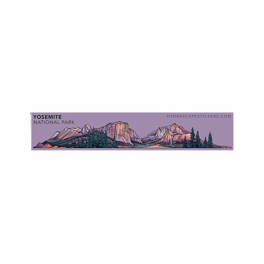 Hydrascape Yosemite National Park Miniscape Sticker