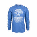 Mast Store Outfitters Sleeping Giant Long Sleeve T-Shirt Indigo Blue