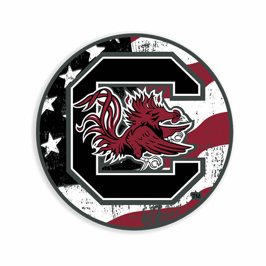 Eat More Tees University of South Carolina Gamecocks American Decal