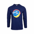 Vintage MoonPie Logo Long Sleeve T-Shirt Navy