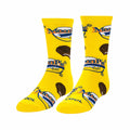 Kids' Moonpie Crew Socks Yellow