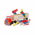 Melissa & Doug Big Rig Building Truck Wooden Play Toy