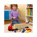 Melissa & Doug Big Rig Building Truck Wooden Play Toy