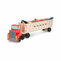 Melissa & Doug Big Rig Building Truck Wooden Play Toy