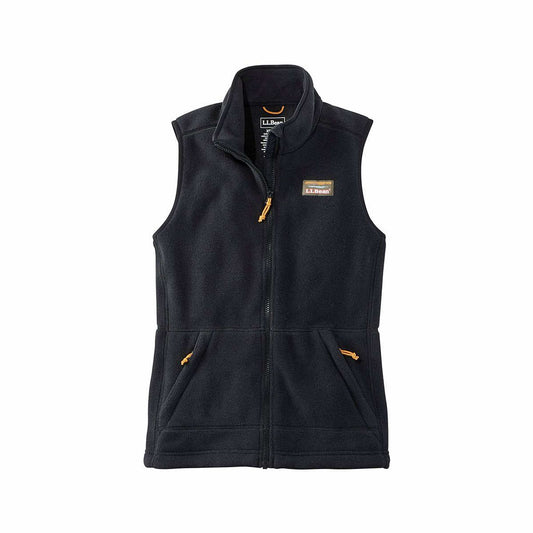 L.L.Bean Women's Mountain Classic Fleece Vest Black