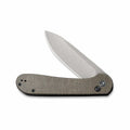 Elementum Button Lock Folding Knife Green