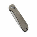 Elementum Button Lock Folding Knife Green