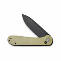 Elementum Button Lock Folding Knife Olive