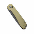 Elementum Button Lock Folding Knife Olive