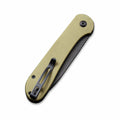 Elementum Button Lock Folding Knife Olive