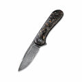 Elementum Flipper Carbon Fiber Knife Copper Shred