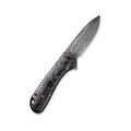 Elementum Flipper Carbon Fiber Knife Copper Shred