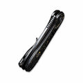 Elementum Flipper Carbon Fiber Knife Gold Shred