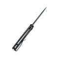 Elementum Flipper Carbon Fiber Knife Silvery Shred