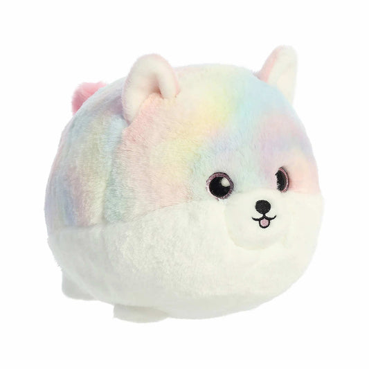 Aurora World Teddy Pets Rainbow Pomeranian Plush Toy