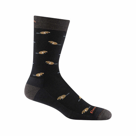 Men's Sawtooth Crew Lightweight Lifestyle Sock Black
