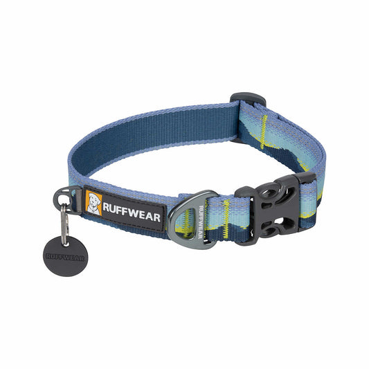 Crag Reflective Dog Collar Alpine Dawn