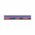 Crag Reflective Dog Collar Alpine Dusk