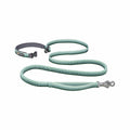 Roamer Bungee Dog Leash River Rock Green