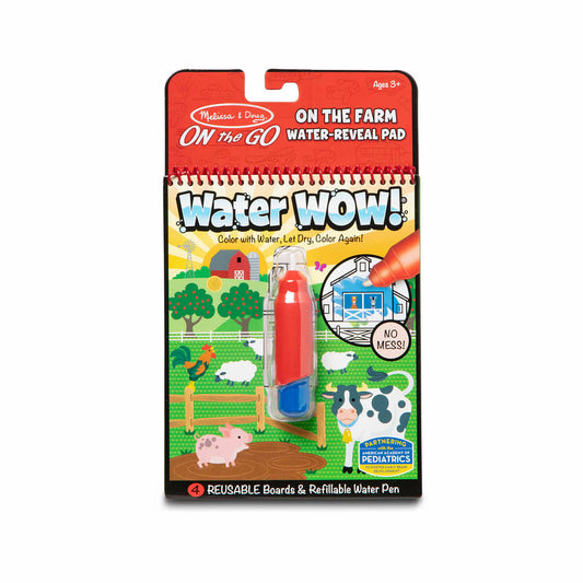 Melissa & Doug Water Wow! Farm Coloring Set