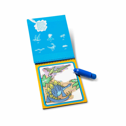 Melissa & Doug Water Wow! Dinosaurs Coloring Set