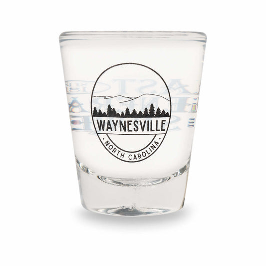 Mast General Store Waynesville Shot Glass