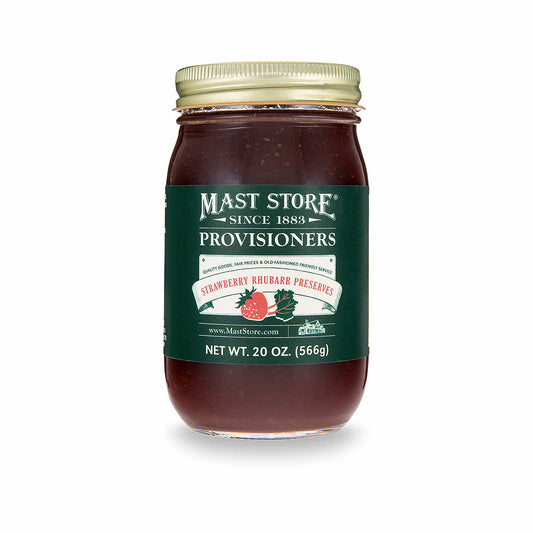 Mast Store Provisioners Strawberry Rhubarb Preserves