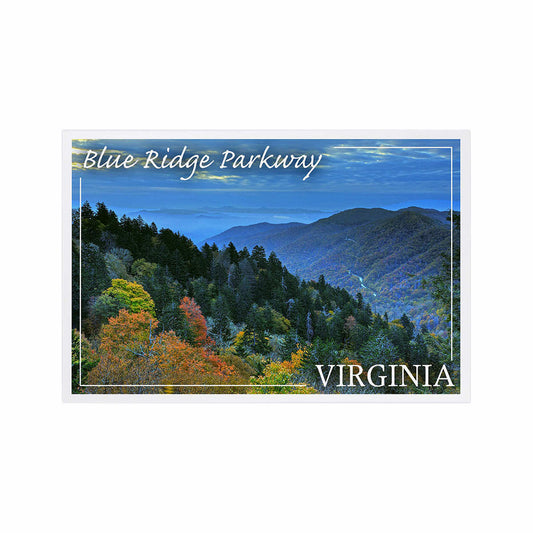 Blue Ridge Parkway Virginia Postcard