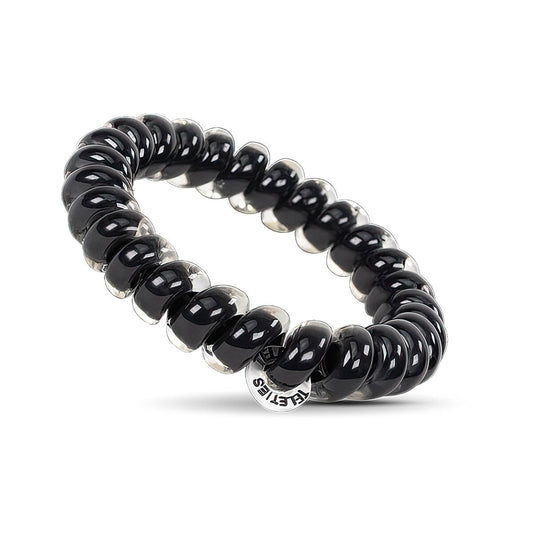 Jet Black Large Hair Ties - 3 Pack