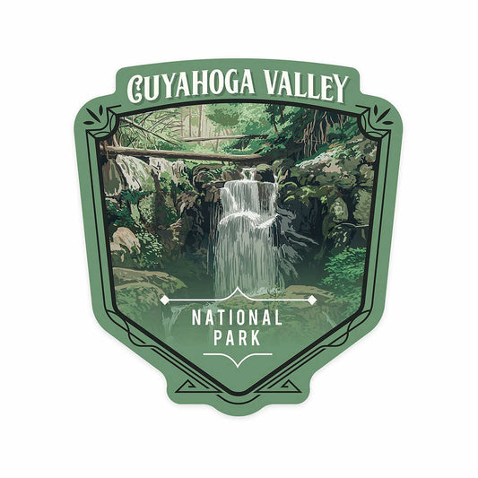 Congaree National Park Painter Series Small Sticker